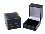 Tungsten Carbide Men's Black Unisex Wedding Band Ring 7MM Sizes 5 to 15