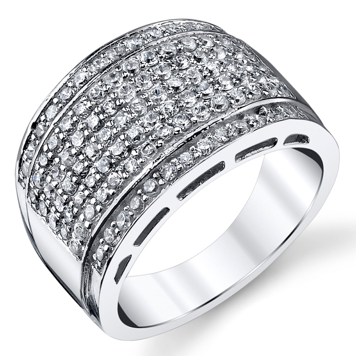 Men's Silver Silver 925 14K Gold Wedding Band Engagement Ring
