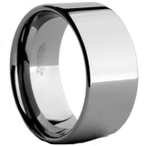 Tungsten Carbide Wide Wedding Band Men's Ring Comfort Fit, 12MM Sizes 7 to 15