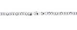 Men's 4MM Sterling Silver 925 Italian Curb Chain Necklace 16" 18" 20" 22" 24" 30"