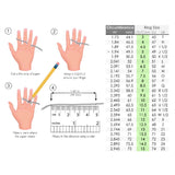 Men's Bold Titanium Pinky Ring Bands with Resin Inlay, Brushed Finish Comfort Fit 10mm Wide