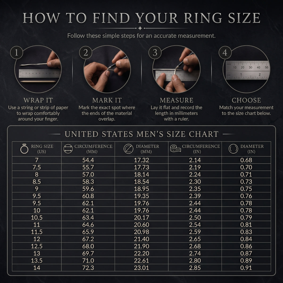 Mens 1.5 Ct Moissanite Wedding Band Engagement Ring 18K White Gold Plated VVS D-Color Princess-Cut 8MM